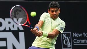 File image of Divij Sharan.(Icon Sportswire via Getty Images) File image of Divij Sharan.(Icon Sportswire via Getty Images)
