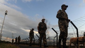 Acting on a tip-off, a joint party of police, army and CRPF launched a search and cordon operation in Dangerpora area of Sopore which was followed by the encounter.(HT Photo) Acting on a tip-off, a joint party of police, army and CRPF launched a search and cordon operation in Dangerpora area of Sopore which was followed by the encounter.(HT Photo)