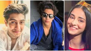 Ahaan Panday, Aryan Khan and Ananya Panday were out partying on Wednesday.(Instagram) Ahaan Panday, Aryan Khan and Ananya Panday were out partying on Wednesday.(Instagram)