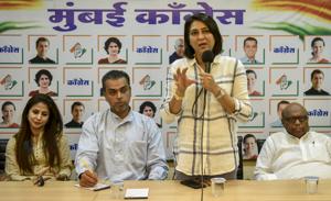 The Congress, which fielded five of the six candidates, has been beset by structural problems such as not having a ground-level active cadre and leadership crisis brought about by intense factionalism.(Kunal Patil/HT Photo) The Congress, which fielded five of the six candidates, has been beset by structural problems such as not having a ground-level active cadre and leadership crisis brought about by intense factionalism.(Kunal Patil/HT Photo)