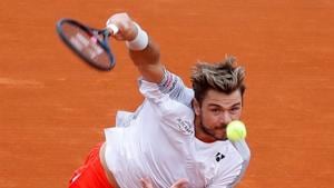 FILE PHOTO - Tennis - ATP 1000 - Monte Carlo Masters - Monte-Carlo Country Club, Roquebrune-Cap-Martin, France - April 16, 2019 Switzerland's Stan Wawrinka in action during his second round match against Italy's Marco Cecchinato(REUTERS) FILE PHOTO - Tennis - ATP 1000 - Monte Carlo Masters - Monte-Carlo Country Club, Roquebrune-Cap-Martin, France - April 16, 2019 Switzerland's Stan Wawrinka in action during his second round match against Italy's Marco Cecchinato(REUTERS)