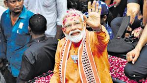 On Monday, Prime Minister Narendra Modi paid a day-long visit to his parliamentary constituency of Varanasi.(HT File Photo) On Monday, Prime Minister Narendra Modi paid a day-long visit to his parliamentary constituency of Varanasi.(HT File Photo)