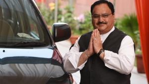 BJP president Amit Shah’s promotion to home minister means the party will have to find a suitable replacement(Sonu Mehta/HT PHOTO) BJP president Amit Shah’s promotion to home minister means the party will have to find a suitable replacement(Sonu Mehta/HT PHOTO)