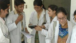 After seven years, the MCI issued the Letter of Permission for Barmer medical college allowing the admission on 100 MBBS seats in the college.(HT File Photo/Representative Image) After seven years, the MCI issued the Letter of Permission for Barmer medical college allowing the admission on 100 MBBS seats in the college.(HT File Photo/Representative Image)