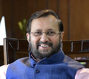Prakash Javadekar was given the Ministry of Environment, Forest and Climate Change, and Ministry of Information and Broadcasting in PM Narendra Modi’s new Cabinet.(HT File Photo/K Raj) Prakash Javadekar was given the Ministry of Environment, Forest and Climate Change, and Ministry of Information and Broadcasting in PM Narendra Modi’s new Cabinet.(HT File Photo/K Raj)