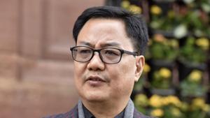 Kiren Rijiju was selected as a minister of state with independent charge in the new Lok Sabha sworn in on Thursday.(Sonu Mehta/HT File photo) Kiren Rijiju was selected as a minister of state with independent charge in the new Lok Sabha sworn in on Thursday.(Sonu Mehta/HT File photo)