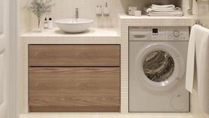 A Twitter user from Germany shared images of washing machines placed in bathrooms.(Twitter/@biebersgrills) A Twitter user from Germany shared images of washing machines placed in bathrooms.(Twitter/@biebersgrills)