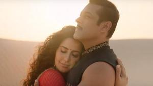Salman and Katrina in a still from Chashni, a song from Bharat. Salman and Katrina in a still from Chashni, a song from Bharat.