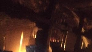 Fire breaks out on the second floor of NDMC building at Connaught Place, reports ANI.(ANI Photo) Fire breaks out on the second floor of NDMC building at Connaught Place, reports ANI.(ANI Photo)