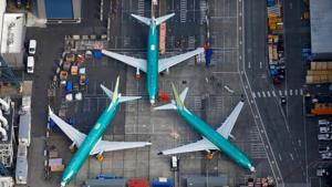 An aerial photo shows Boeing 737 MAX airplanes parked on the tarmac at the Boeing Factory in Renton, Washington, March 21, 2019(REUTERS) An aerial photo shows Boeing 737 MAX airplanes parked on the tarmac at the Boeing Factory in Renton, Washington, March 21, 2019(REUTERS)