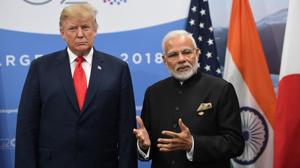 India has described as ‘unfortunate’ the United States’ decision to terminate India’s designation as a beneficiary developing country.(AFP) India has described as ‘unfortunate’ the United States’ decision to terminate India’s designation as a beneficiary developing country.(AFP)