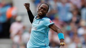 ICC Cricket World Cup - England v South Africa - Kia Oval, London, Britain - May 30, 2019 England's Jofra Archer celebrates the wicket of South Africa's Rassie van der Dussen Action Images via Reuters/Paul Childs(Action Images via Reuters) ICC Cricket World Cup - England v South Africa - Kia Oval, London, Britain - May 30, 2019 England's Jofra Archer celebrates the wicket of South Africa's Rassie van der Dussen Action Images via Reuters/Paul Childs(Action Images via Reuters)