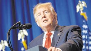 Trump had announced his intention to remove India from the Generalized System of Preferences (GSP) program in early March.(AFP FILE) Trump had announced his intention to remove India from the Generalized System of Preferences (GSP) program in early March.(AFP FILE)