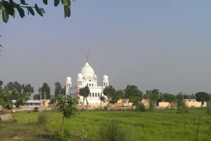 To provide world-class infrastructure to devotees, approach roads to Dera Baba Nanak from Batala, Fatehgarh Churian and Ramdas are being upgraded.(HT Photo) To provide world-class infrastructure to devotees, approach roads to Dera Baba Nanak from Batala, Fatehgarh Churian and Ramdas are being upgraded.(HT Photo)