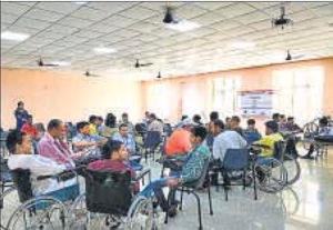 The programme provides an inclusive training platform to help people turn their talents into enterprise, said organisers.(Nedar/ HT Photo) The programme provides an inclusive training platform to help people turn their talents into enterprise, said organisers.(Nedar/ HT Photo)
