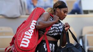 Serena Williams of the U.S. leaves the court after losing her third round match against Sofia Kenin.(REUTERS) Serena Williams of the U.S. leaves the court after losing her third round match against Sofia Kenin.(REUTERS)