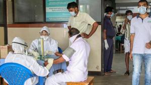 A year after an outbreak of Nipah virus infection claimed 17 lives in north Kerala, fear has gripped the state again as a 23-year-old man has been hospitalised with “Nipah-like” symptoms in Ernakulam.(PTI Photo) A year after an outbreak of Nipah virus infection claimed 17 lives in north Kerala, fear has gripped the state again as a 23-year-old man has been hospitalised with “Nipah-like” symptoms in Ernakulam.(PTI Photo)