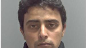 The police located some of Rana’s earphones and matched DNA from them with swabs taken from the victim.(Photo courtesy: Suffolk police)