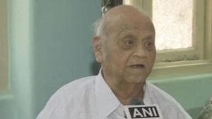 Dinyar Contractor was awarded Padma Shri earlier this year.(ANI) Dinyar Contractor was awarded Padma Shri earlier this year.(ANI)