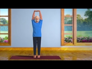 Prime Minister Narendra Modi tweeted a video on Wednesday morning that showed an animated version of himself doing yoga. The video is aimed at inspiring people to take up yoga ahead of the International Yoga Day on June 21.(Twitter Screenshot) Prime Minister Narendra Modi tweeted a video on Wednesday morning that showed an animated version of himself doing yoga. The video is aimed at inspiring people to take up yoga ahead of the International Yoga Day on June 21.(Twitter Screenshot)