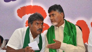 Nani posted a message on his Facebook page saying that he was not suitable to handle the responsibilities of such a “big post.”(Facebook/ Kesineni Srinivas) Nani posted a message on his Facebook page saying that he was not suitable to handle the responsibilities of such a “big post.”(Facebook/ Kesineni Srinivas)