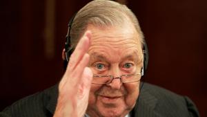 FILE PHOTO: Former UEFA President Lennart Johansson(REUTERS) FILE PHOTO: Former UEFA President Lennart Johansson(REUTERS)