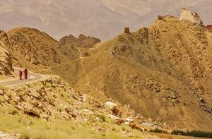 The road to self discovery: Two Buddhist nuns near Leh.(Getty Images) The road to self discovery: Two Buddhist nuns near Leh.(Getty Images)