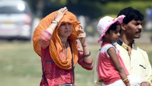 With monsoons fast approaching, relative humidity levels have also increased, touching about 35 per cent in the evenings and exceeding more than 50 per cent in the mornings.(HT Photo) With monsoons fast approaching, relative humidity levels have also increased, touching about 35 per cent in the evenings and exceeding more than 50 per cent in the mornings.(HT Photo)