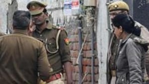 The police also found that Rajpal was absconding and on September 26, 2014 issued a non-bailable warrant against him. Rajpal was arrested from Chandigarh on September 28.(HT Photo) The police also found that Rajpal was absconding and on September 26, 2014 issued a non-bailable warrant against him. Rajpal was arrested from Chandigarh on September 28.(HT Photo)