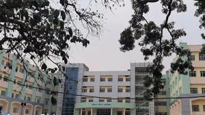 The under-construction building of medical college in Hazaribagh.(HT Photo) The under-construction building of medical college in Hazaribagh.(HT Photo)