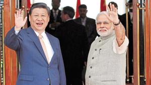 India's Prime Minister Narendra Modi (R) and China's President Xi Jinping wave before their meeting in the western Indian city of Ahmedabad on September 17, 2014.(Reuters/ File photo) India's Prime Minister Narendra Modi (R) and China's President Xi Jinping wave before their meeting in the western Indian city of Ahmedabad on September 17, 2014.(Reuters/ File photo)