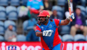 ICC Cricket World Cup - Afghanistan v Sri Lanka - Cardiff Wales Stadium, Cardiff, Britain - June 4, 2019 Afghanistan's Mohammad Shahzad in action Action Images via Reuters/Andrew Couldridge/File Photo(Action Images via Reuters) ICC Cricket World Cup - Afghanistan v Sri Lanka - Cardiff Wales Stadium, Cardiff, Britain - June 4, 2019 Afghanistan's Mohammad Shahzad in action Action Images via Reuters/Andrew Couldridge/File Photo(Action Images via Reuters)