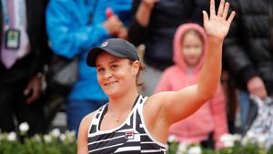 Tennis - French Open - Roland Garros, Paris, France - June 7, 2019 Australia's Ashleigh Barty celebrates winning her semi final match against Amanda Anisimova of the U.S. REUTERS/Charles Platiau(REUTERS) Tennis - French Open - Roland Garros, Paris, France - June 7, 2019 Australia's Ashleigh Barty celebrates winning her semi final match against Amanda Anisimova of the U.S. REUTERS/Charles Platiau(REUTERS)