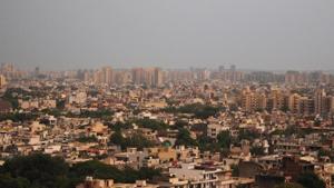A view of Gurugram city. Gurugram is ranked after Yamuna Nagar, Karnal, and Kurukshetra, respectively.(Parveen Kumar/Hindustan Times) A view of Gurugram city. Gurugram is ranked after Yamuna Nagar, Karnal, and Kurukshetra, respectively.(Parveen Kumar/Hindustan Times)