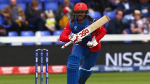 File image of Afghanistan's captain Gulbadin Naib.(AFP) File image of Afghanistan's captain Gulbadin Naib.(AFP)