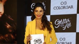 Jacqueline Fernandez during a promotional event in Mumbai on March 28, 2019.(IANS) Jacqueline Fernandez during a promotional event in Mumbai on March 28, 2019.(IANS)