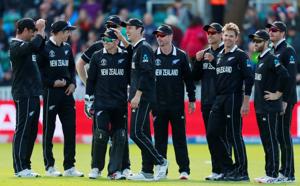 Cricket - ICC Cricket World Cup - Afghanistan v New Zealand - The County Ground, Taunton, Britain - June 8, 2019 New Zealand's Tom Latham celebrates the wicket of Afghanistan's Aftab Alam Action Images via Reuters/Andrew Couldridge(Action Images via Reuters) Cricket - ICC Cricket World Cup - Afghanistan v New Zealand - The County Ground, Taunton, Britain - June 8, 2019 New Zealand's Tom Latham celebrates the wicket of Afghanistan's Aftab Alam Action Images via Reuters/Andrew Couldridge(Action Images via Reuters)
