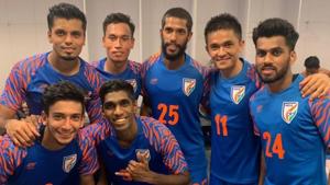 Indian football team will face Tajikistan in Intercontinental Cup.(AIFF) Indian football team will face Tajikistan in Intercontinental Cup.(AIFF)