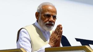 Prime Minister Narendra Modi has accepted an invitation from French President Emmanuel Macron to attend the outreach session of the G-7 Summit in Biarritz in August(AFP) Prime Minister Narendra Modi has accepted an invitation from French President Emmanuel Macron to attend the outreach session of the G-7 Summit in Biarritz in August(AFP)
