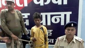 Rape accused Chotu Das was arrested by Bengabad police and sent to jail Giridih(HT) Rape accused Chotu Das was arrested by Bengabad police and sent to jail Giridih(HT)