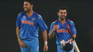 File image of Yuvraj Singh, Virat Kohli(Getty Images) File image of Yuvraj Singh, Virat Kohli(Getty Images)