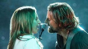 Bradley Cooper and Lady Gaga in a still from A Star is Born. Bradley Cooper and Lady Gaga in a still from A Star is Born.