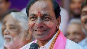 KCR has been showing keen interest in Andhra lately(PTI) KCR has been showing keen interest in Andhra lately(PTI)