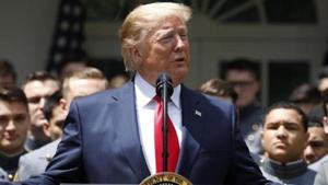 Asked whether he would accept information from foreigners or hand it over to the FBI, Trump said he thought that “maybe you do both.”(AP File Photo)