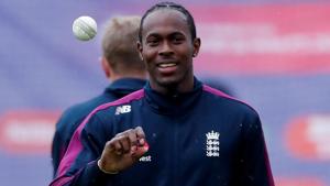 England's Jofra Archer during nets at ICC World Cup 2019.(Action Images via Reuters)