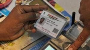 The Bill replaces Aadhaar and Other Laws (Amendment) Ordinance, 2019, and it will be introduced in the scheduled Parliament session in June.(AFP file photo)