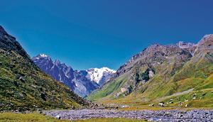 The south side of Bhabar pass.(The Great Himalayan National Park; The Struggle To Save the Western Himalayas) The south side of Bhabar pass.(The Great Himalayan National Park; The Struggle To Save the Western Himalayas)