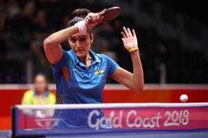 File photo of Manika Batra.(Getty Images) File photo of Manika Batra.(Getty Images)