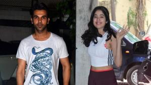 Janhvi Kapoor, Rajkummar Rao begin shooting for RoohiAfza.(IANS/Varinder Chawla) Janhvi Kapoor, Rajkummar Rao begin shooting for RoohiAfza.(IANS/Varinder Chawla)