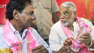 K Keshava Rao stated this , when asked about the Chief Minister K Chandrasekhar Rao-led outfit’s policy towards the National Democratic Alliance government.)(PTI File Photo) K Keshava Rao stated this , when asked about the Chief Minister K Chandrasekhar Rao-led outfit’s policy towards the National Democratic Alliance government.)(PTI File Photo)